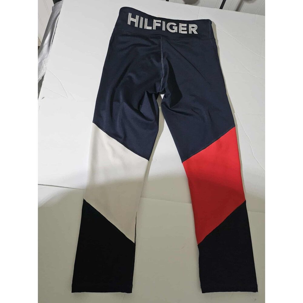 Tommy Hilfiger Sport Colorblock Leggings – Size Small – Red White Blue - Picture 4 of 4